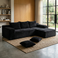 Black-Right Chaise