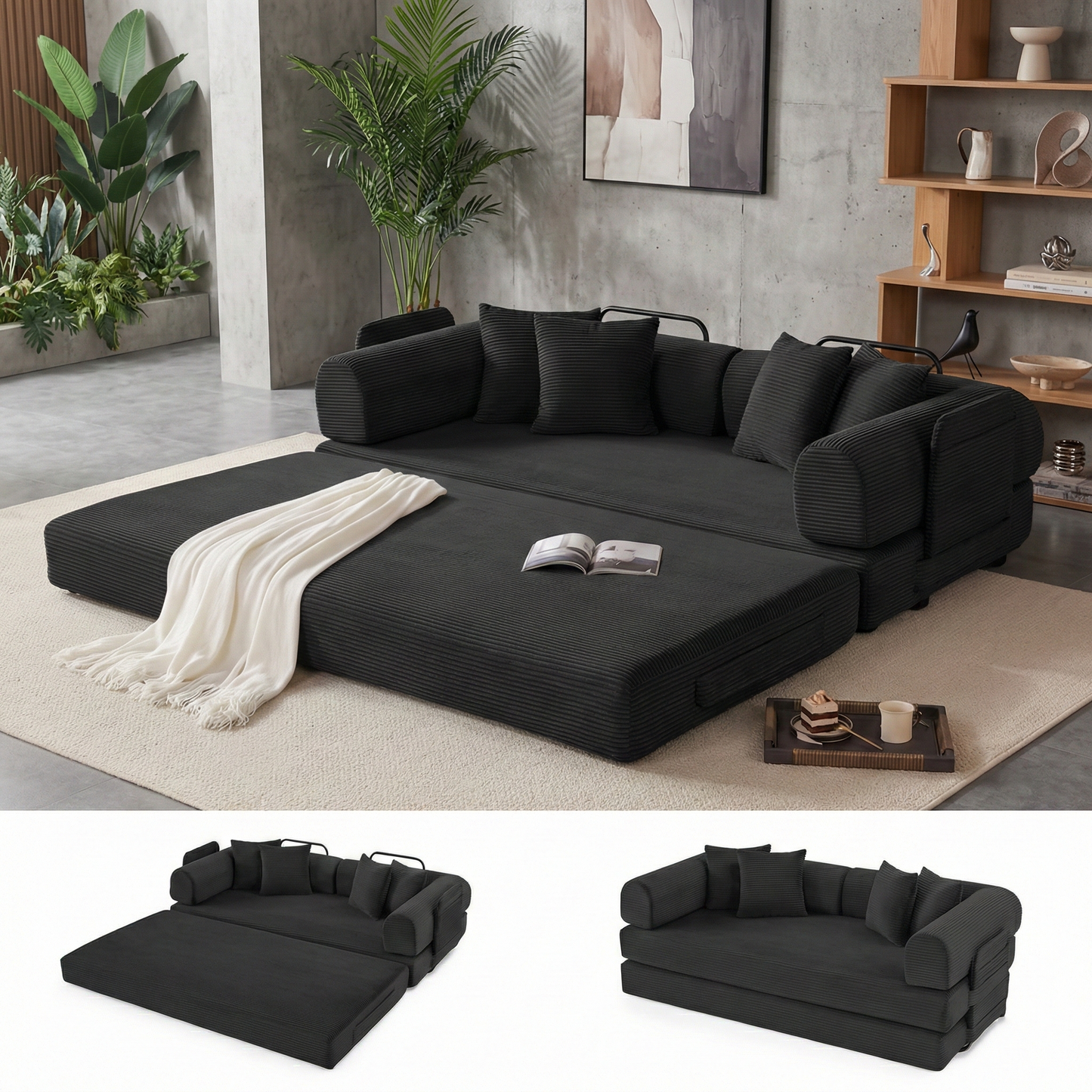 Luxury Convertible Sofa