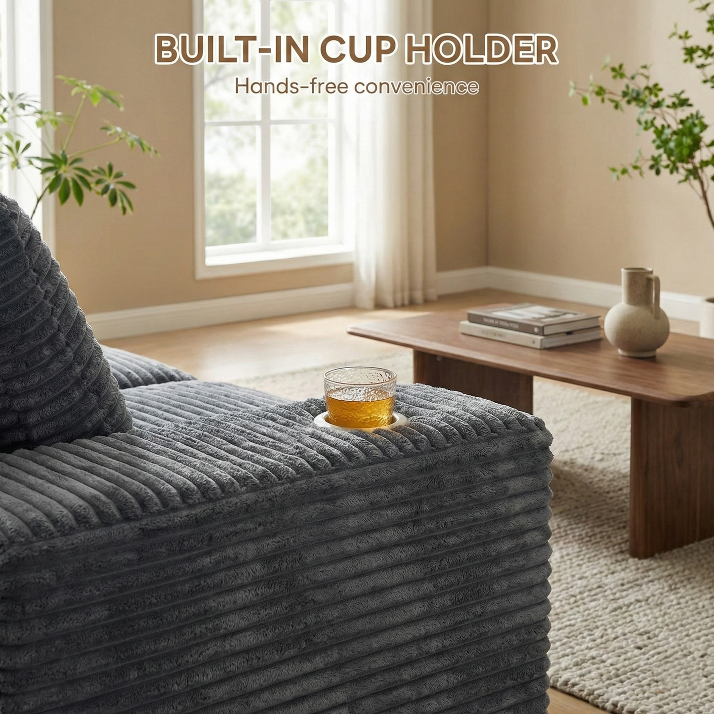 Cloud Luxe Recline Sofa