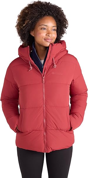 Womens Short Padded Jacket - Water-resistant