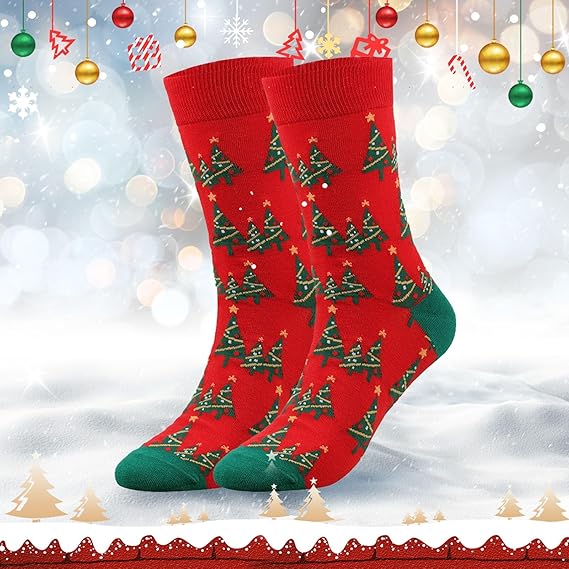 Xmas Novelty Socks Nylon Stockings for Women