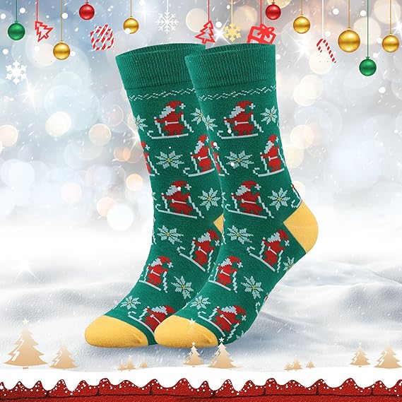 Xmas Novelty Socks Nylon Stockings for Women